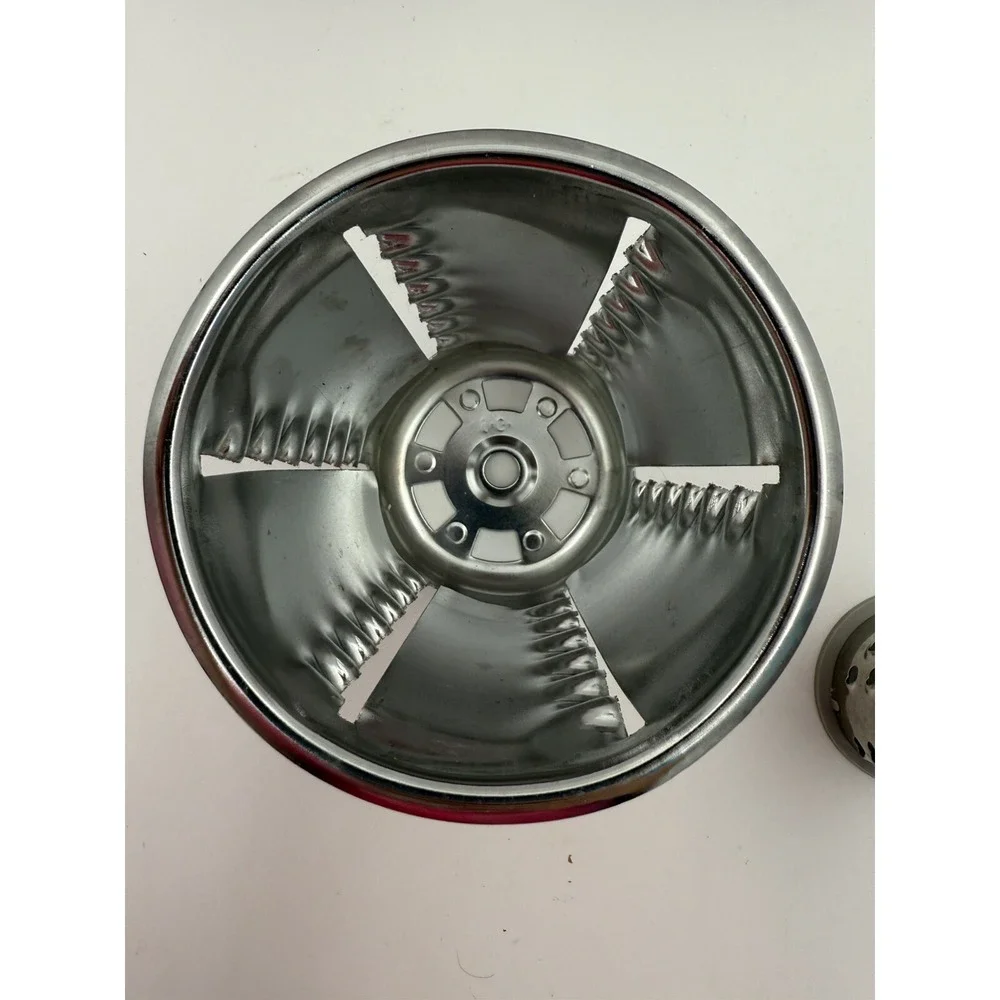 5 Vtg Saladmaster Stainless Steel Food Processor Cones